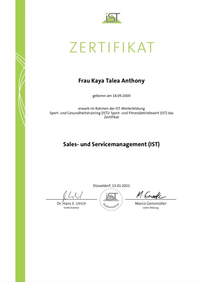 Sales- und Servicemanagement
